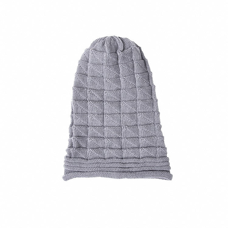 Women's Pleated Cuffed Hooded Hat