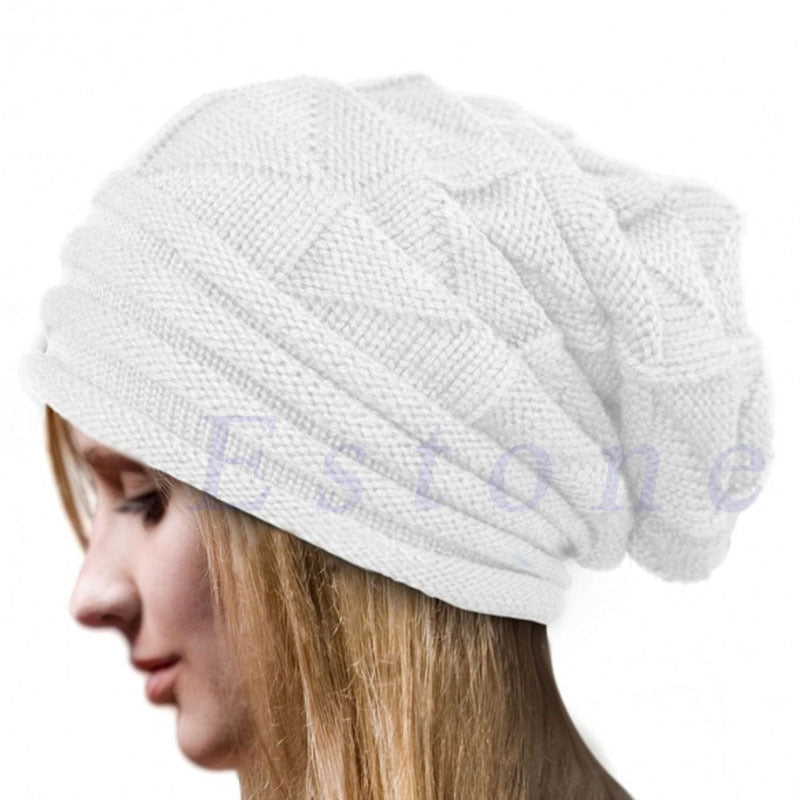 Women's Pleated Cuffed Hooded Hat