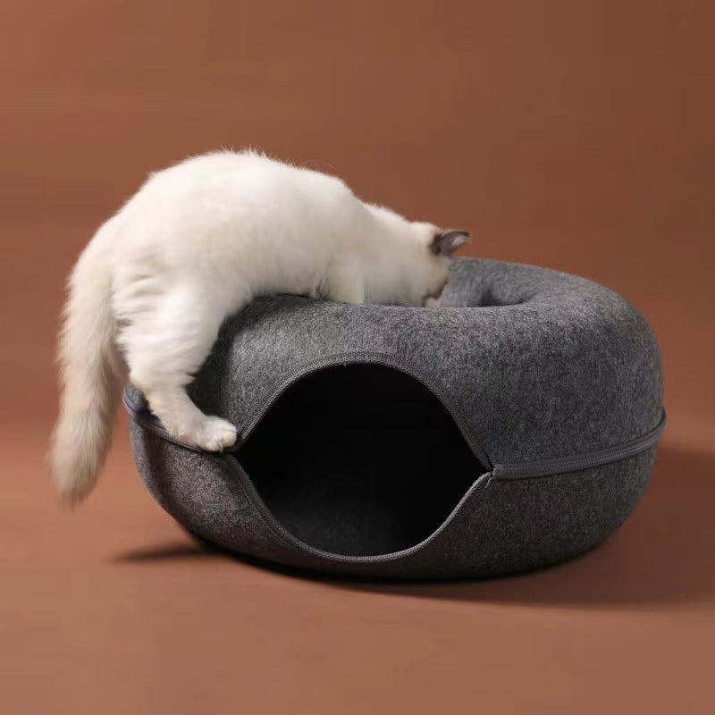Cat Tunnel Donut
