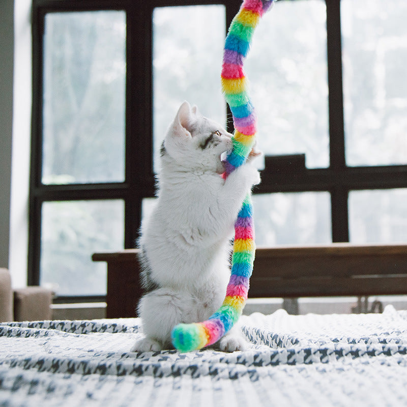 TOUCHCAT Cat Toy Caterpillar