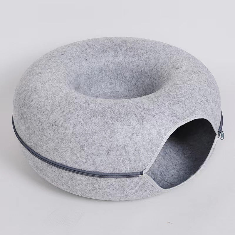 Cat Tunnel Donut