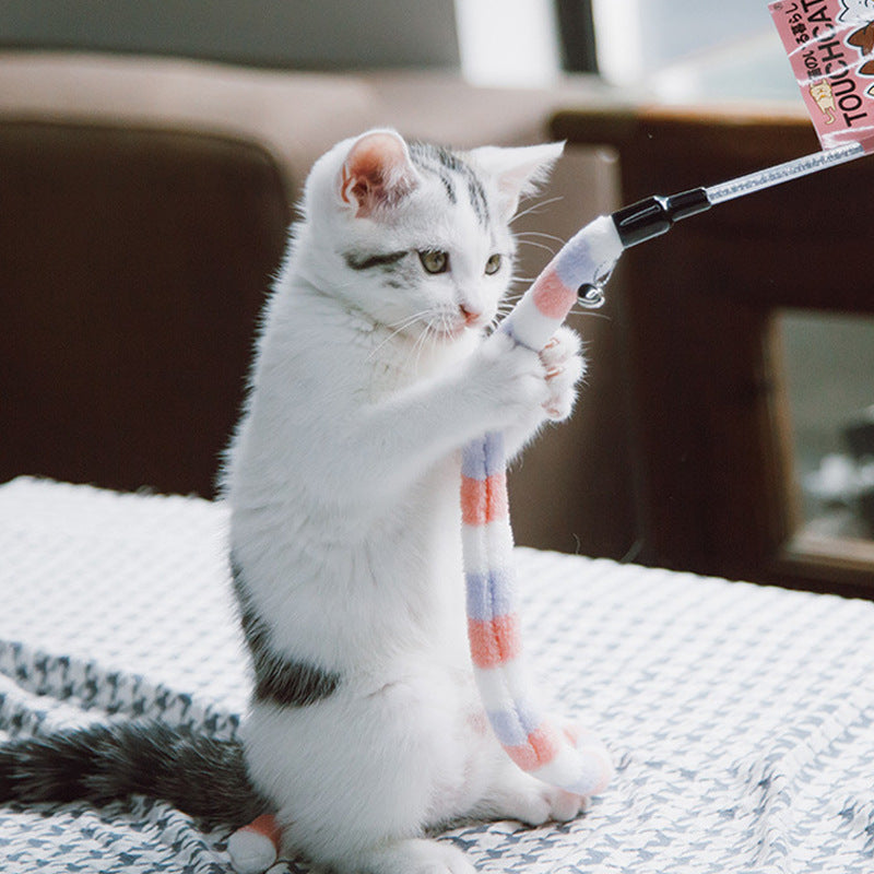 TOUCHCAT Cat Toy Caterpillar