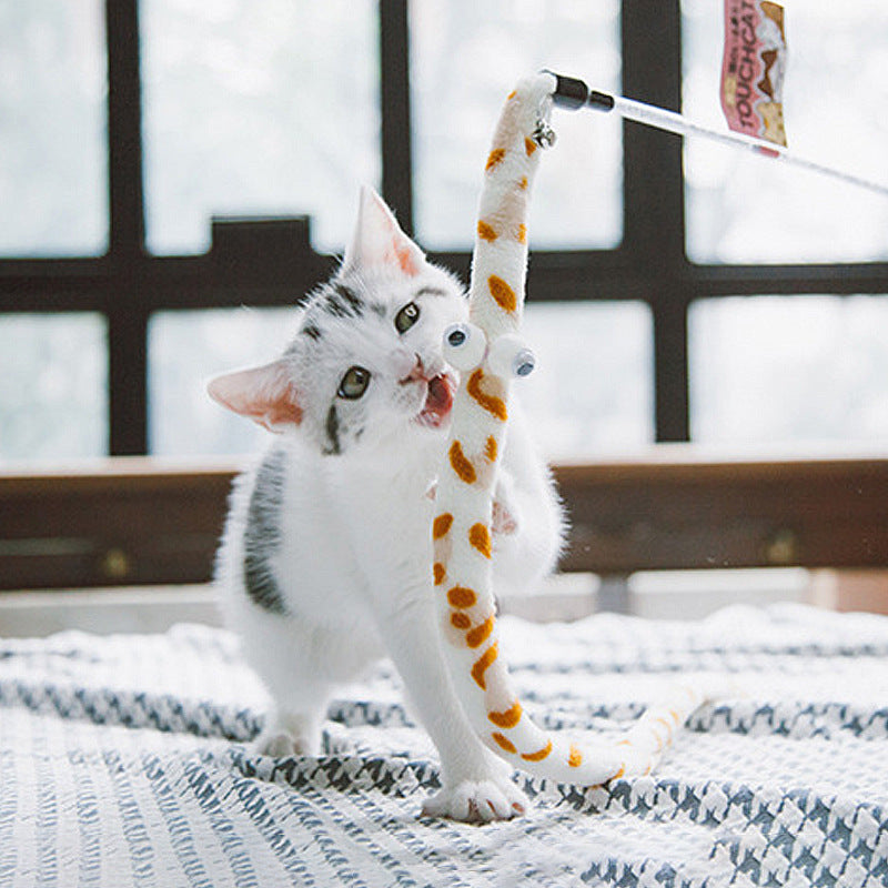 TOUCHCAT Cat Toy Caterpillar