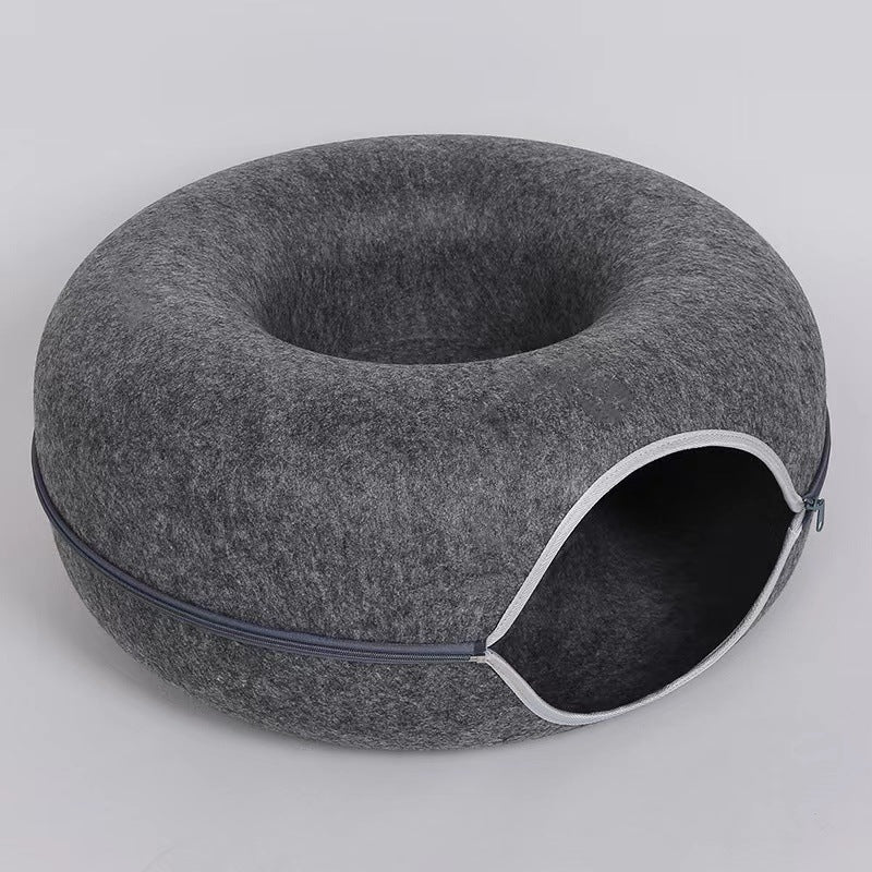 Cat Tunnel Donut