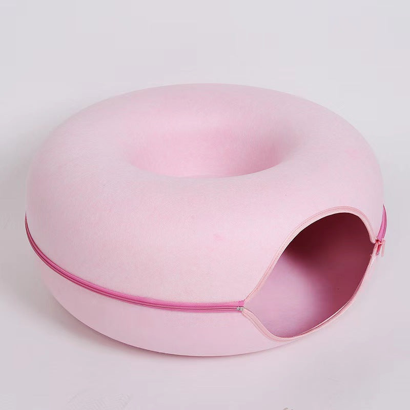 Cat Tunnel Donut