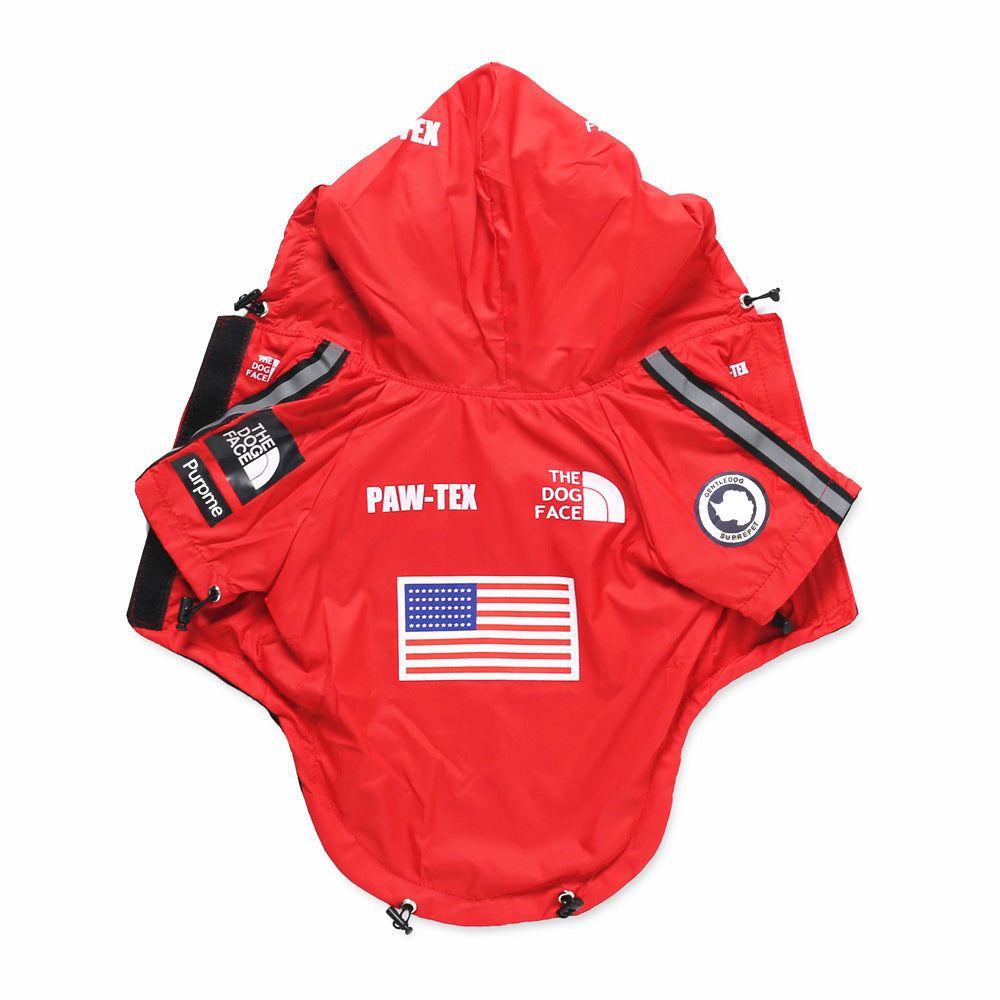 The Dog Face Raincoat Jacket