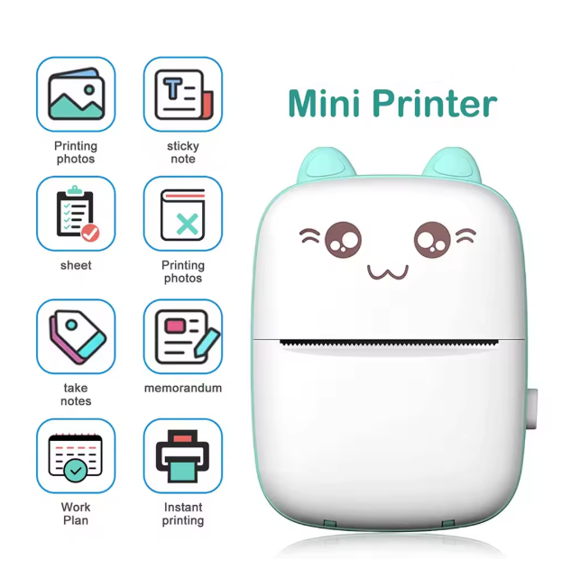 Mini Printer Innkless Inkless Mini Printer – Lilac Online Store